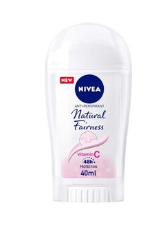 Buy Nivea | Natural Fairness, Antiperspirant Deodorant for Women Stick | 40ml in Egypt
