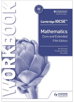 اشتري Cambridge IGCSE Core and Extended Mathematics Work في الامارات