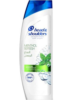 Buy Head & Shoulders Menthol Refresh Anti-Dandruff Shampoo For Itchy Scalp 400Ml in Egypt