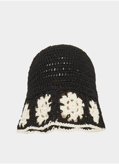 Buy Floral Crochet Bucket Hat in Saudi Arabia