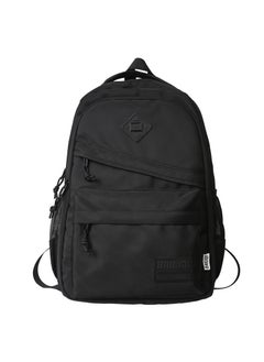 Buy School Backpack Black Waterproof Bookbag Casual Lightweight Travel Rucksack Daypack Backpacks for Men Women College High School Bags backpack for Boys Girls Teens in Saudi Arabia