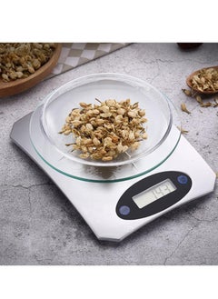 Buy Digital Kitchen Scale,5KG By 1G Accuracy,Digital Food Kitchen Durable Scale For Baking,Jewelry,Herbs,Seasoning in Saudi Arabia