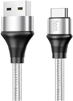 اشتري Hoco X50 - Excellent Charging And Data Transmittion Cable (3A - 1M), USB-A To USB-C Plug, Compatible With Samsung Huawei Xiaomi Oppo - Grey في مصر