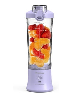 Buy Home Pro BlendPro Max Portable Blender with Six Leaf Blade High Power 600ml Purple in UAE