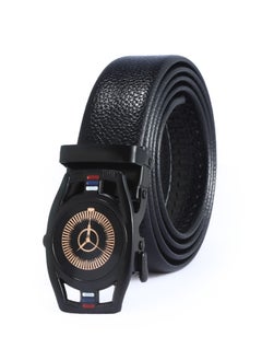 اشتري 115CM Creative Casual Versatile Wear Resistant Leather Automatic Buckle Belt في الامارات