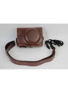 Buy Camera Protective Bag Camera Case G7XII PU Leather Camera Protective Bag for Canon Powershot G7X Mark 2 G7XII Digital Camera with Strap in UAE