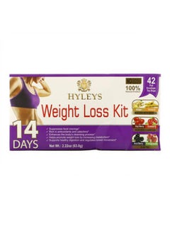 اشتري Hyleys Tea, 14 Days Weight Loss Kit, 42 Tea Bags, 2.22 oz (63 g) في الامارات