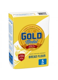 Buy Gold Medal Premium Quality Unbleached Bread Flour, 5 lb in UAE