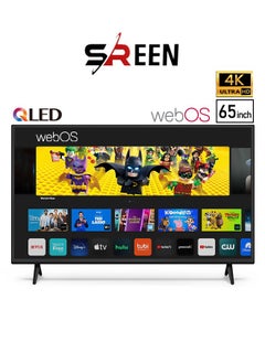 Buy 65 Smart QLED Frameless Display - 4K Smart - Web OS with Magic Controller - SRET-65S4KWQ1 in Saudi Arabia