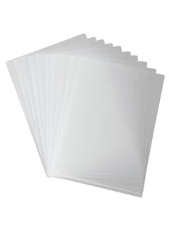 Buy 10-Piece Clear Folder A4 Size in UAE