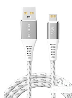 Buy USB to Lightning cable for sync and fast charging 2m in Saudi Arabia