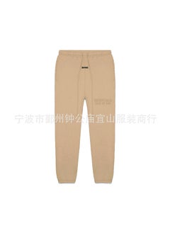 Buy 2023 SS Silicone Print FOG Essentials Sweatpants Sand white Sand in UAE