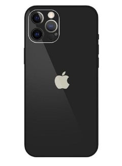 Buy iPhone 12 Pro Max Slim Shockproof Case Camera Lens Protection Cover 6.5 inch Black in UAE
