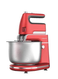 Buy Sokany Stand Mixer 4 Liter 500 Watt Red in Egypt