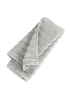 اشتري Wave Zero Twist Hand Towel Silver - 550Gsm 40X70Cm في الامارات