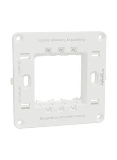 Buy Schneider Electric Supporting Frame, Miluz E, 2 gang, white in Egypt