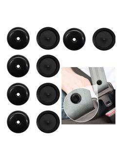 Buy 5 Sets Seat Belt Button Stop Universal Fit Seatbelt Clip Stopper Kit Plastic Seatbelt Buckle Stopper Button Prevent Seatbelt Clip from Sliding Down in Saudi Arabia