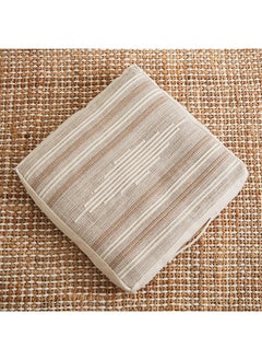 Buy Kente Natural Floor Cushion 50 x 10 x 50 cm in Saudi Arabia