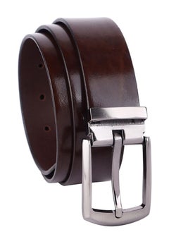 Buy Men’s Formal/Casual Brown Belt | BL8005 ( Brown, Genuine Leather), Caramel Brown, Free Size (38HV) in UAE