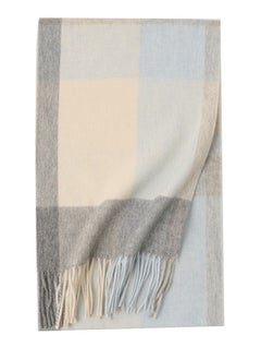 Buy Warm Long Cashmere Check Scarf Multicolour in UAE