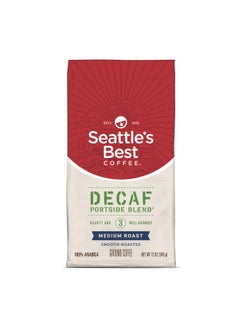 Buy Seattle'S Best Coffee Decaf Portside Blend (Previously Signature Blend No. 3) Medium Roast Ground Coffee, 12-Ounce Bag in UAE