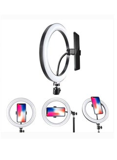Buy LC-330 LED Selfie Ring Fill Light With Stand And Phone Holder - Black in UAE