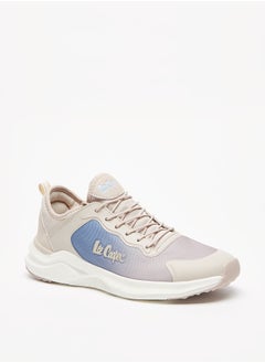 اشتري Women's Colourblock Low Ankle Sneakers with Lace-Up Closure في الامارات