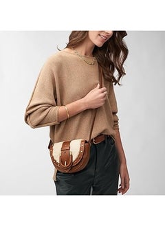 اشتري Fossil Women's Harwell Leather Small Flap Crossbody في الامارات