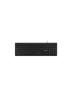 Buy Meetion MT-K100 USB Standard Wired Keyboard - Black in Egypt