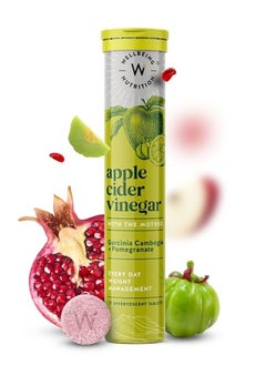 Buy Apple Cider Vinegar with Garcinia Cambogia and Pomegranate, 17 Tabs in UAE