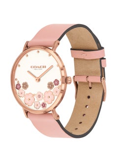 اشتري Women's Analog Round Shape Leather Wrist Watch 14503770 - 36 Mm في الامارات