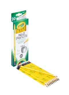 Buy No. 2 Pencils, 20 Count in UAE