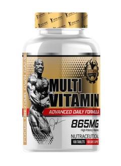 Buy Dexter Jackson Gold Series Multivitamin Dietary Supplement 100 Tablets in UAE