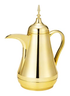 اشتري Arabic Vacuum Flask Leakproof Thermos for Tea or Coffee Gold في الامارات
