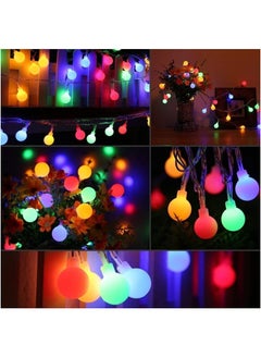 Buy Aclix LED Globe String Lights, Ball Christmas Lights, Indoor/Outdoor Decorative Light, USB Powered, 6M, Multicolor Light - for Patio Garden Party... in UAE