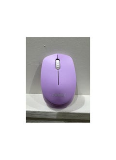 Buy Wireless laser mouse for business supports computers laptops and all electronic devices 2.4 Hz paired from a distance of 10 meters equipped with 3 buttons with an elegant design in Saudi Arabia