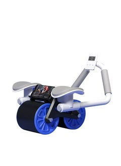 Buy 2 and 1 Smart Ab Wheel, Built-in Chip, Accurate Recording, Automatic Rebound Abs Workout Equipment, Good Stability, Free Thickened Pads, Not Hurting the Knees in Saudi Arabia