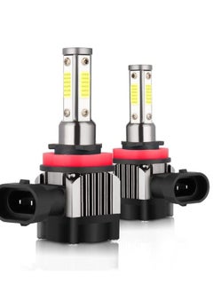 Buy H11/H9/H8 LED Headlight Bulbs,80W 16000LM 6000K Cool White 360 Degree Adjustable Beam Angle 400% Brightness Super Bright H9/ H8/ H11 Headlight Bulb Conversion Kit IP65 Waterproof, Pack of 2 in Saudi Arabia