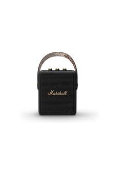 Buy MARSHALLS  Stockwell II Portable Bluetooth Speaker, Black and Brass in Saudi Arabia