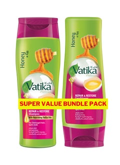 Buy Repair- Restore Shampoo And Conditioner Pack Of 2 400Ml in UAE