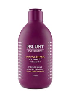 Buy BBlunt Hair Fall Control Shampoo with Pea Protein & Caffeine for Stronger Hair - 300 ml in UAE