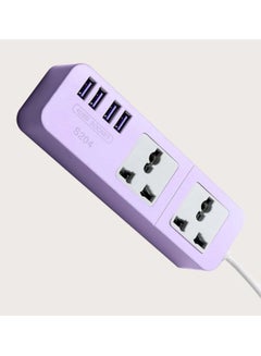 Buy Versatile 2-Way Universal Power Extension Socket: 3 USB Ports, 1.8m Cord, Multi-Color Options in UAE