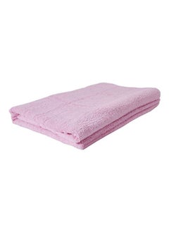 Buy Sir Henry -Bath Towel 450 GSM 100% Cotton Terry 70x140 cm Soft Feel Super Absorbent Pink in UAE