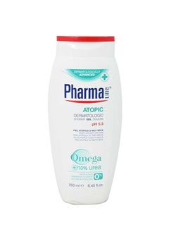 Buy Atopic Dermatologic Shower Gel Douche pH5.5 with Omega plus 10% Urea 250ml in UAE