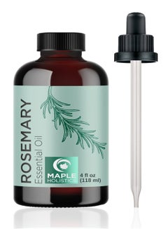 Buy Rosemary Essential Oil, Pure Rosemary Oil for Hair Growth, All Natural Multi Used Hair Care Serum, for Hair Skin and Nails Refreshing Aromatherapy Oil 118ml in Saudi Arabia