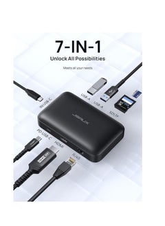 اشتري SAUX OmniCase 7-in-1 USB C Hub Storage Dock Station في مصر