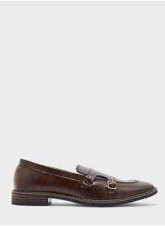 Buy Monk Strap Details Formal Slip Ons in UAE