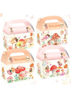 اشتري 12 Pack Fairy Party Favors Boxes Mushroom Party Supplies Wild Mushrooms House Bags Fairy House Party Favors Boxes Bags Wedding Favor Boxes Party Favor Box for Birthday Party 6.3 x 3.7 x 3.7 inches في السعودية