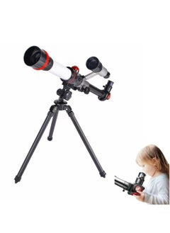 اشتري COOLBABY Astronomical Stargazing Telescope  Children's Monocular Telescope Fully Multi-Coated Optics Astronomical Refractor With Tripod  For Scientific Experiment Simulation في الامارات