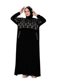 Buy Isdal material of leggings in a one-size veil that can be worn up to 110 kilos for women in Egypt